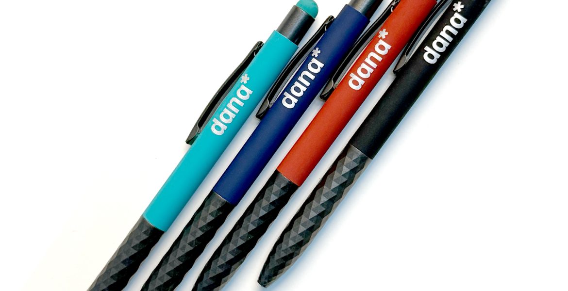 Pens with touch 4 colors